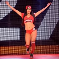 Nikki Bella entering the 2018 Women's Royal Rumble as entrant 27